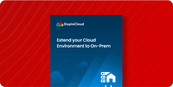 Extend your Cloud Environment to On-Prem