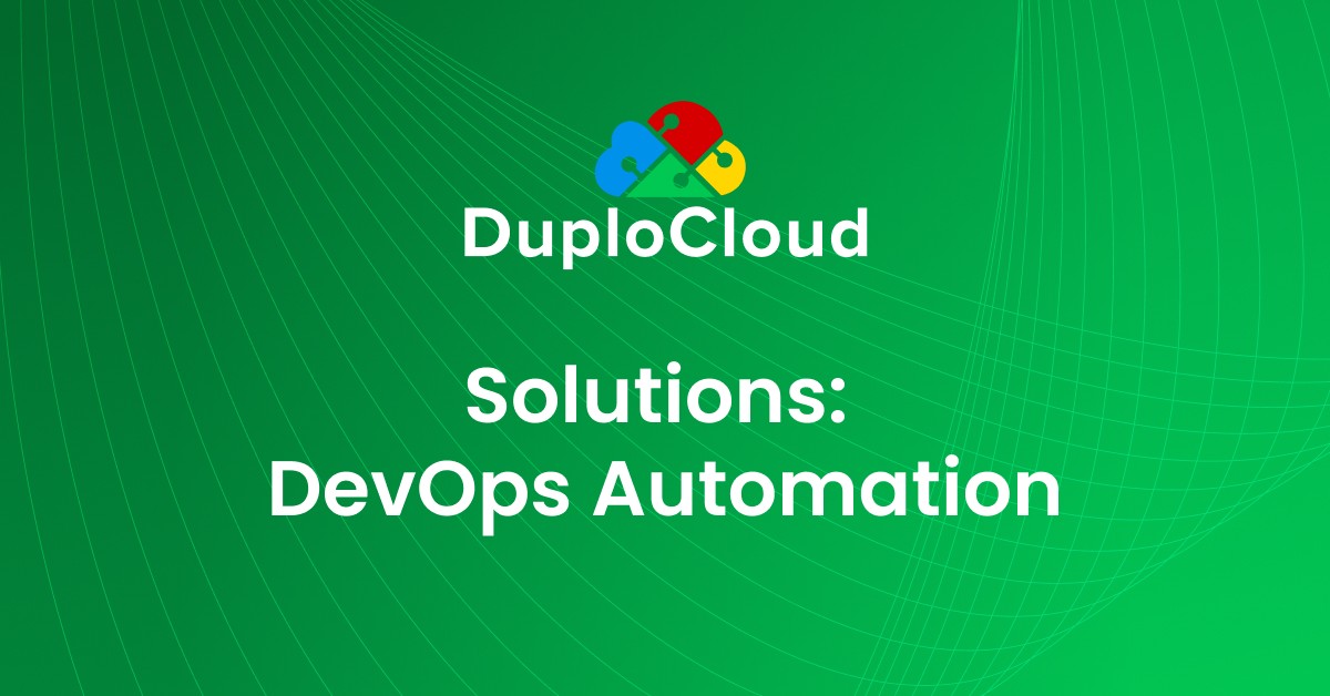 DuploCloud AI Agent Ops