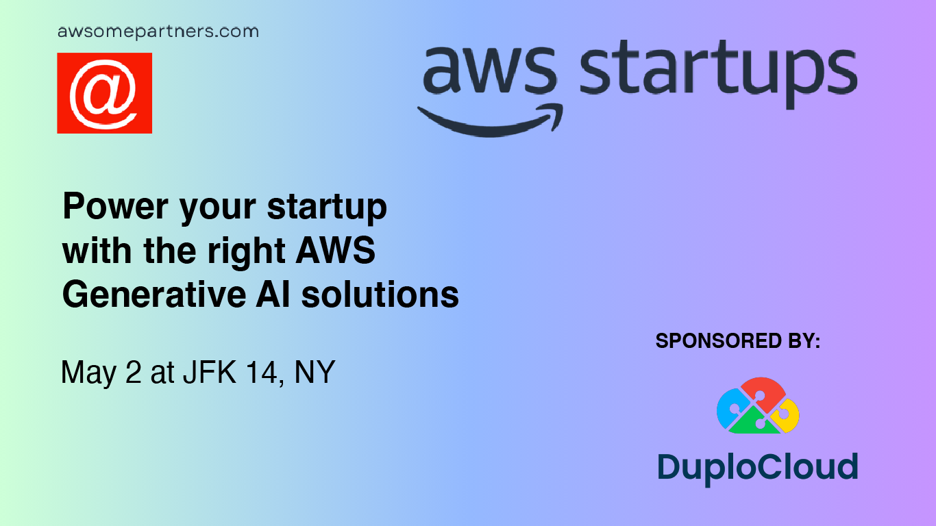 Power your startup with the right AWS Generative AI solutions