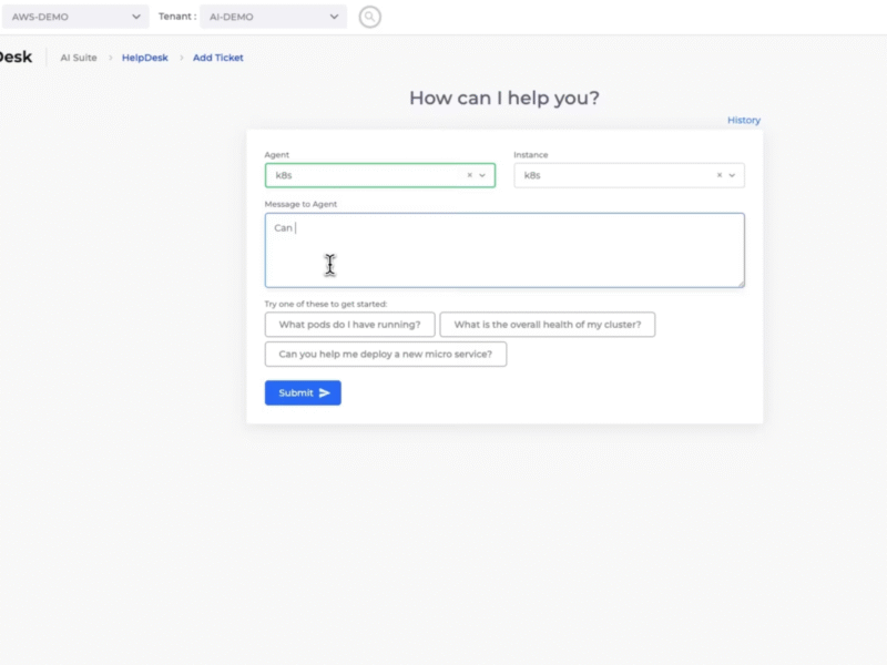 Duplo AI – Kubernetes Agent