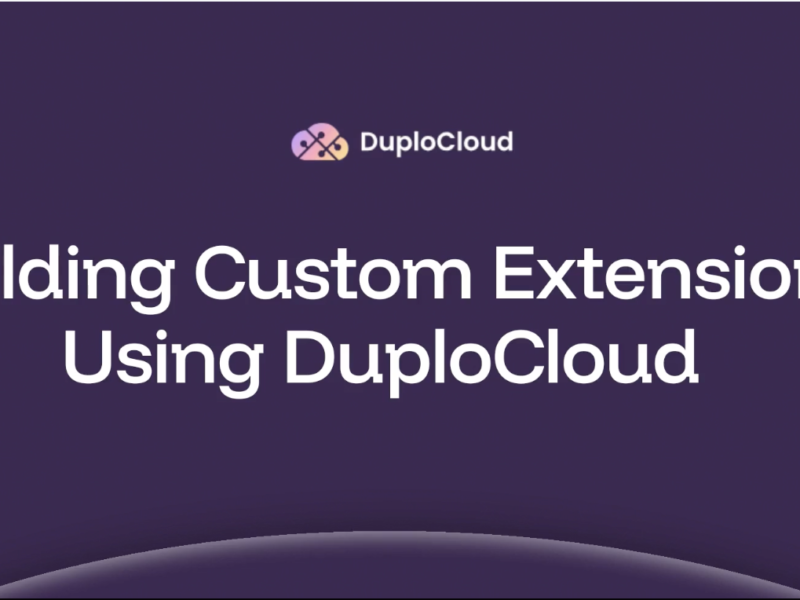 Platform Engineering: Building Custom Extensions